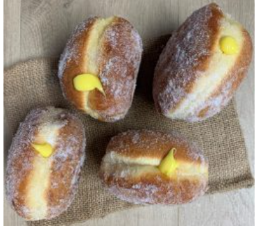 Custard-Filled Donut