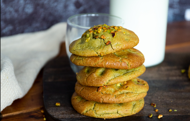 Pistachio Crème Cookies