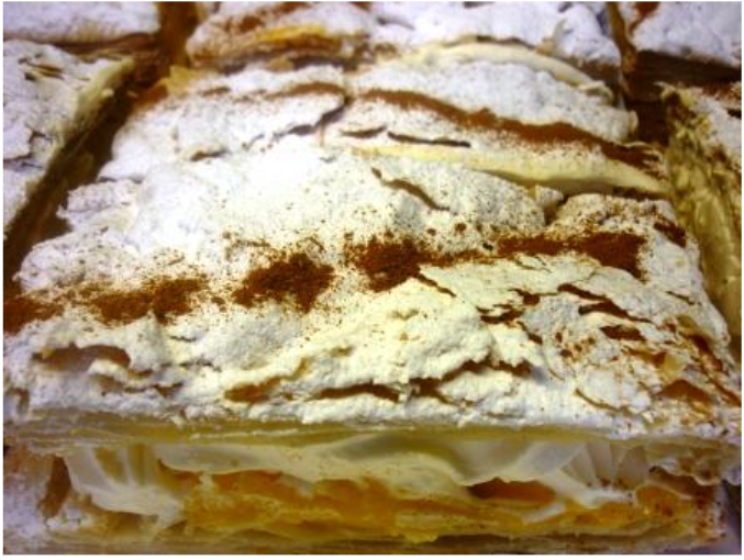 Russo Vanilla Cream Slice