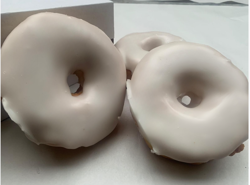 Snow Layered Donut